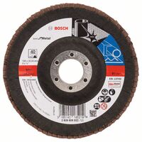 BOSCH 2608606922 - Fibrový brúsny kotúc X571, Best for Metal 125 mm, 22,23 mm, 40
