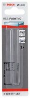 BOSCH Skrutkovitý vrták HSS PointTeQ 1,0 mm