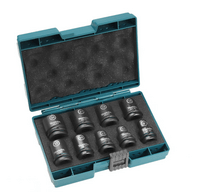 MAKITA E-16564 - Sada nástrcných klícu 1/2" 9 ks Impact BLACK