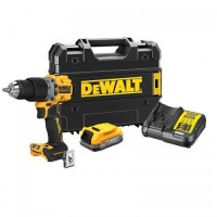 DeWALT DCD805E1T aku príklepová vrtacka 18V, 1x1,7Ah aku Powerstack