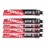MILWAUKEE PÍLOVÝ LIST TORCH NITRUS CARBIDE 150 MM (5 KS) 48005561