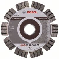BOSCH Diamantový rezací kotúc Best for Abrasive 125 x 22,23 x 2,2 x 12 mm