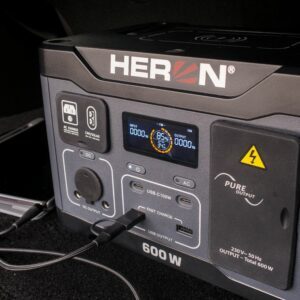 Nabíjecí stanice akumulátorová, 230V/1200W, 921Wh, LiFePo4, USB, HERON 8896801