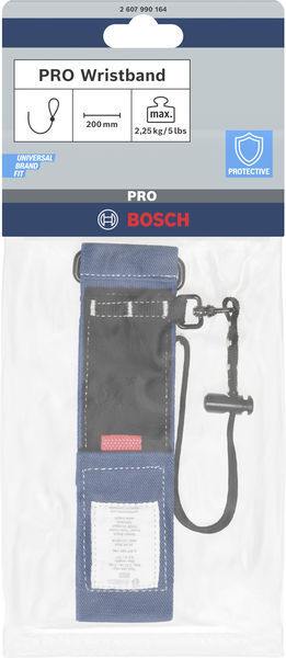 BOSCH Remienok na zápästie PRO, 2,25 kg, pútko s okrúhlou šnúrkou - 2607990164