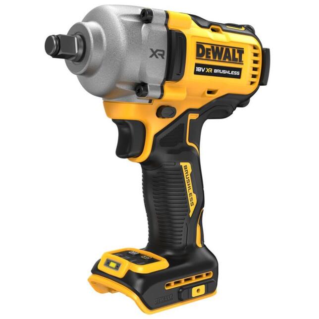 DeWALT Uťahovač rázový 1/2" pojistný kroužek 18V XR bez AKU Tstak bezuhlíkový DCF891NT