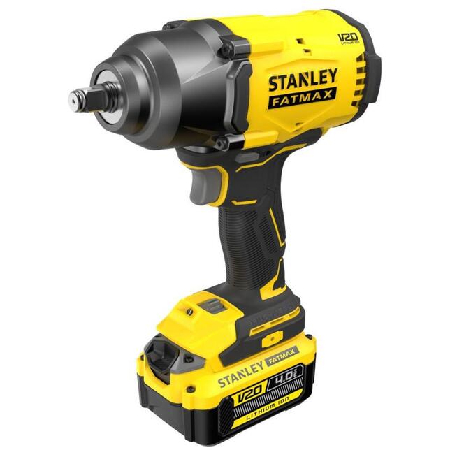 STANLEY Uťahovák rázový 1/2" 949Nm FatMax® V20 18V 1x4,0Ah kufřík bezuhlíkový SFMCF940M1