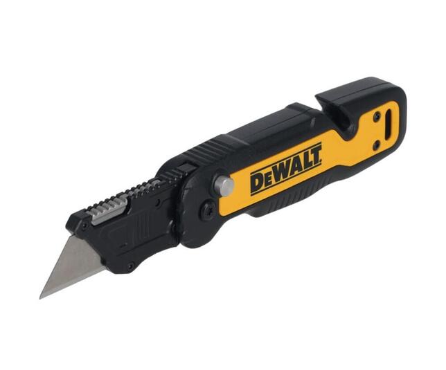 DeWALT Nôž sklápací s pevnou čepelou a zásobníkom na 5 čepelí  DWHT10992-0