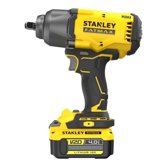 STANLEY Uťahovák rázový 1/2" 949Nm FatMax® V20 18V 1x4,0Ah kufřík bezuhlíkový SFMCF940M1