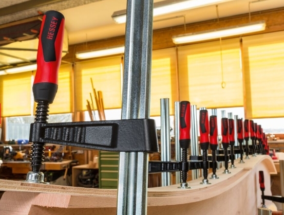 BESSEY Skrutková svorka TGK80-2K s plastovou rukoväťou