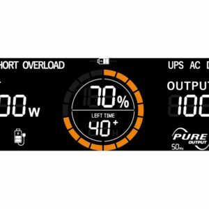 Nabíjecí stanice akumulátorová, 230V/1200W, 921Wh, LiFePo4, USB, HERON 8896801