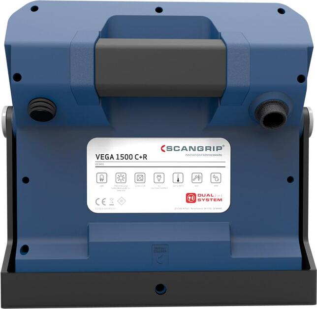 SCANGRIP LED svetlomet VEGA LITE 1500 C+R 03.5451