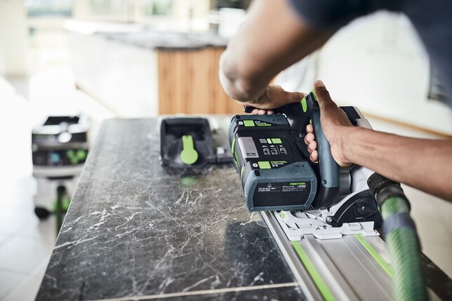 FESTOOL 578229 Akumulátorová ponorná pila 100 let TSC 55 KEBI-Plus/XL-FS 100Y Limited Edition