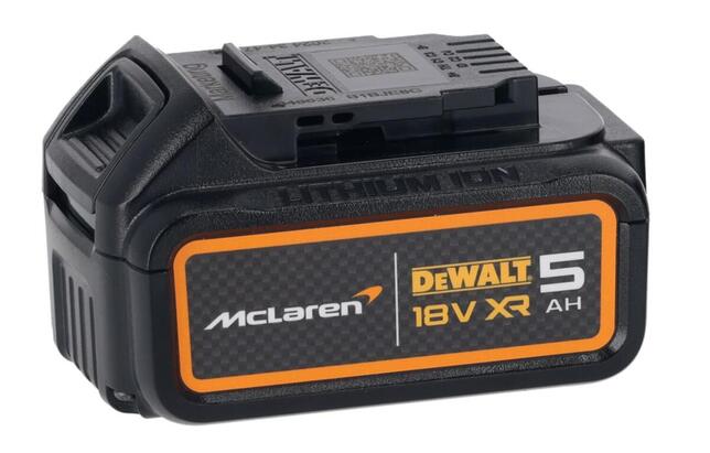 DeWALT DCF85MP2T Aku rázový utahovák 1/4" 206Nm 18V XR 2x5,0 Ah MCLAREN