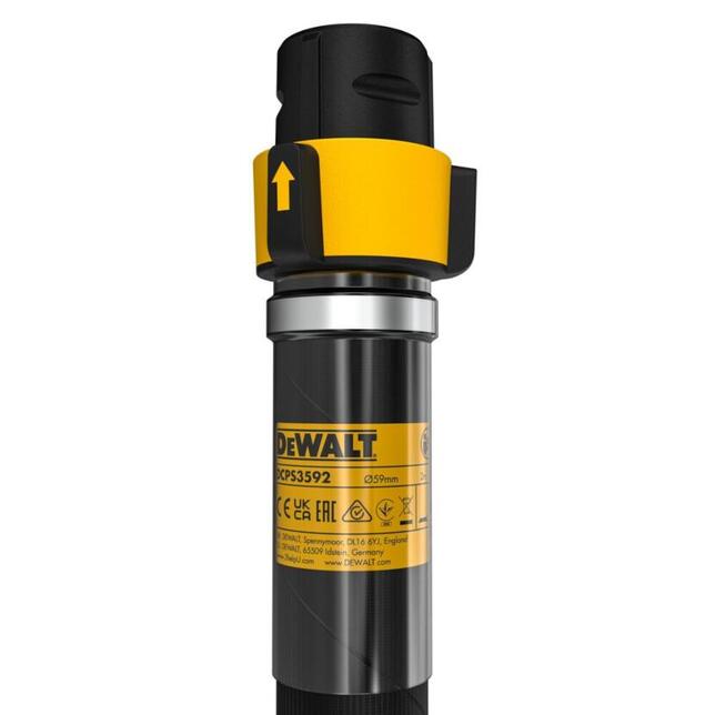 DeWALT Vibrátor do betónu DEWALT POWERSHIFT s 59 mm fľašou/2 m hadicou DCPS3592