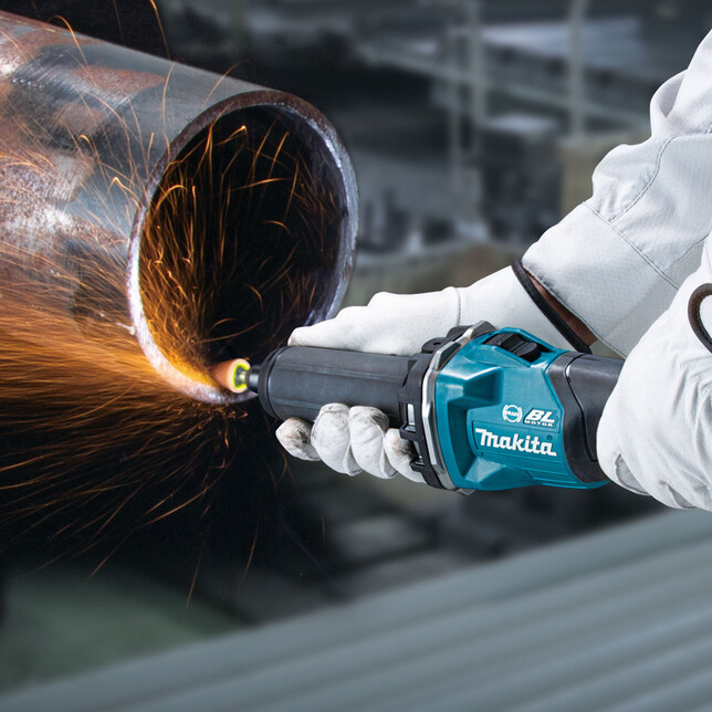 MAKITA GD001GZ - Akumulátorová přímá bruska bez akumulátoru a nabíječky