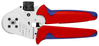 KNIPEX 97 52 63 Štvortŕňové lisovacie kliešte pre sústružené kontakty s multi-komponentnými úchopmi 