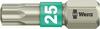 WERA Bit 1/4" torx T25 x 25mm 3867/1 TS Torx Wera