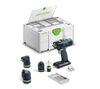 FESTOOL T18+3 Basic-Set - Akumulátorový vŕtací skrutkovač - 578828
