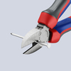 KNIPEX 70 02 180 SB Bočné cvikacie kliešte čierne atramentované 180 mm