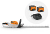 STIHL HSA 60 Akumulátorové nožnice na živý plot set s 2x AK 10 a AL 101 HA06SET3548