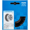 PFERD TOOLS závitové pohárové kefy POS TBG 100/M14 INOX 0,35