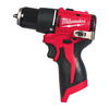 MILWAUKEE M12BLPDRC-0 Akumulátorový vŕtací skrutkovač s príklepom sólo - 4933500421