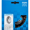 PFERD TOOLS Závitové fazetové kefy POS KBG 11515/M14 CT INOX 0,50