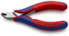 KNIPEX 64 42 115 SB Čelné cvikacie kliešte pre elektroniku s multi-komponentnými úchopmi 115 mm