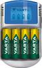 VARTA Nabíjačka LCD nabíjačka pre 4 batérie AA/AAA so 4 batériami AA 2600mAh, adaptér 12V kábel USB VA
