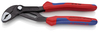KNIPEX 87 02 180 Cobra® Hightech kliešte na vodné čerpadlá s multi-komponentnými úchopmi šedá atrame