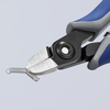 KNIPEX 79 12 125 Presné bočné cvikacie kliešte pre elektroniku s multi-komponentnými úchopmi leštené