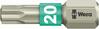 WERA Bit 1/4" torx T20 x 25mm 3867/1 TS Torx Wera