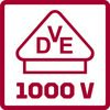 GEDORE RED Kliešte telefónne L200mm VDE zahnuté R29510200 Gedore Red