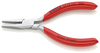 KNIPEX 37 13 125 Kliešte s rovným nosom pre presnú mechaniku poplastované pochrómované 125 mm