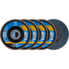 PFERD TOOLS POLIFAN-Disky na brúsenie SET PFC 125 Z40/60/80/120 PSF STEELOX