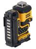 DeWALT Laser krížový 3x360° zelený laser s diaľkovým ovládaním 18V kufor 1x2,0Ah