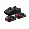 BOSCH 2x ProCORE 18V 4.0Ah + GAL18V-40 - Základná súprava - 1600A01BA3