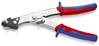 KNIPEX 90 55 280 EAN Vystrihovač plechu s multi-komponentnými úchopmi poniklované 280 mm