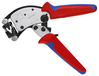 KNIPEX 97 53 19 SB Twistor T Automatické lisovacie kliešte pre dutinky s otočnou nástavcovou hlavou 