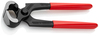KNIPEX 50 01 160 SB Tesárske kliešte poplastované čierne atramentované 160 mm