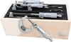 FORTIS Sada mikrometrov strmeňových 0-100/0,01mm DIN863 Fortis