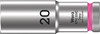 WERA 8790 HMC Deep Nástrojná hlavica, upínacia časť 1/2", 20 x 83 mm