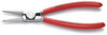 KNIPEX 46 13 A2 Kliešte na poistné krúžky pre vonkajšie poistné krúžky na hriadeľoch poplastované po