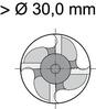 FORMAT Fréza 30mm Z6 HSS Co8 N DIN844L Format