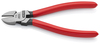 KNIPEX 70 01 160 Bočné cvikacie kliešte poplastované čierne atramentované 160 mm