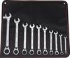FORMAT Sada kľúčov očko-vidlicových 10 diel 8 - 24mm račňa prepínacia taška Format