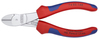 KNIPEX 74 05 140 Bočné cvikacie kliešte s veľkou pákovou silou s multi-komponentnými úchopmi pochróm