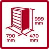 GEDORE RED Sada náradia 272 diel pre GEDMaster R22071005 Gedore Red