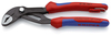 KNIPEX 87 02 180 T Cobra® Hightech kliešte na vodné čerpadlá s multi-komponentnými úchopmi, s integr