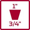 GEDORE RED Adaptér 3/4 - 1 R77400011 Gedore Red